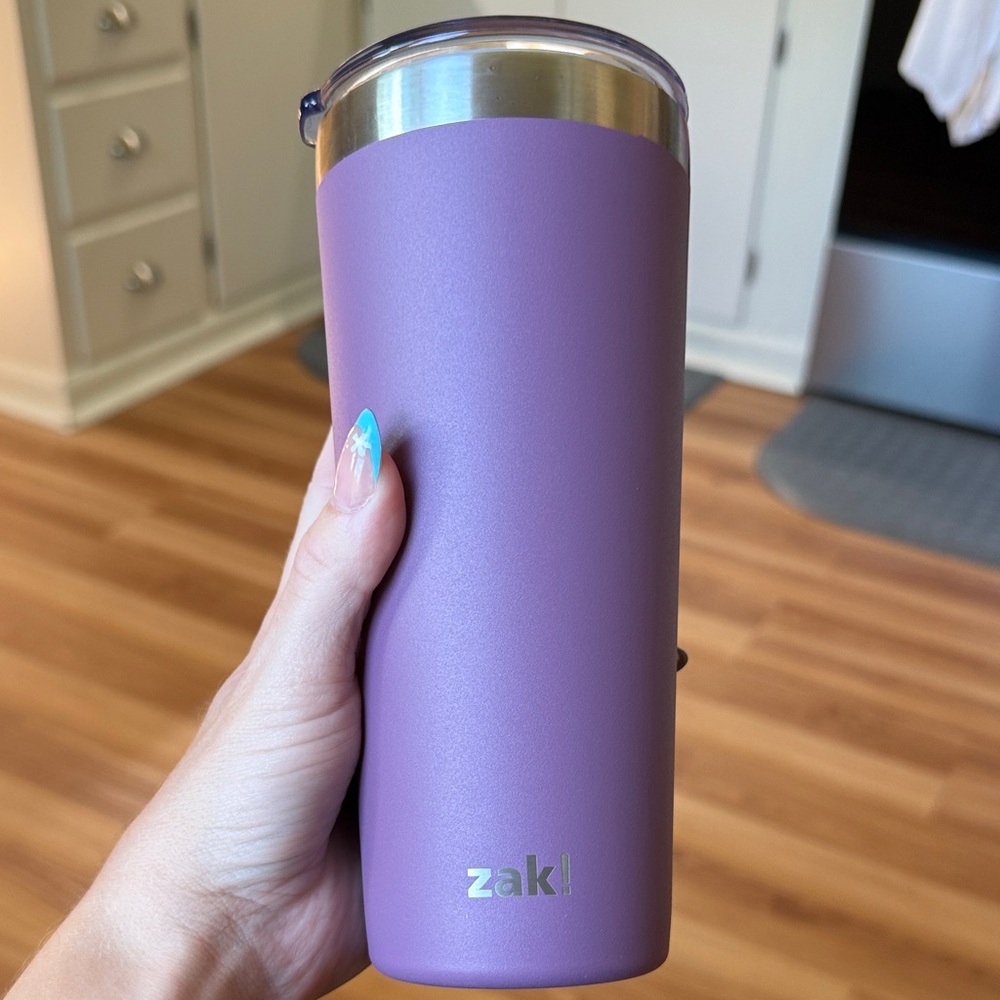 Zak! Purple Stainless Steel Tumbler